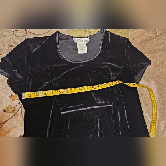 Motherhood Maternity Women's Dress Black Stretchy Maxi Fancy Christmas Party - Picture 5 of 6